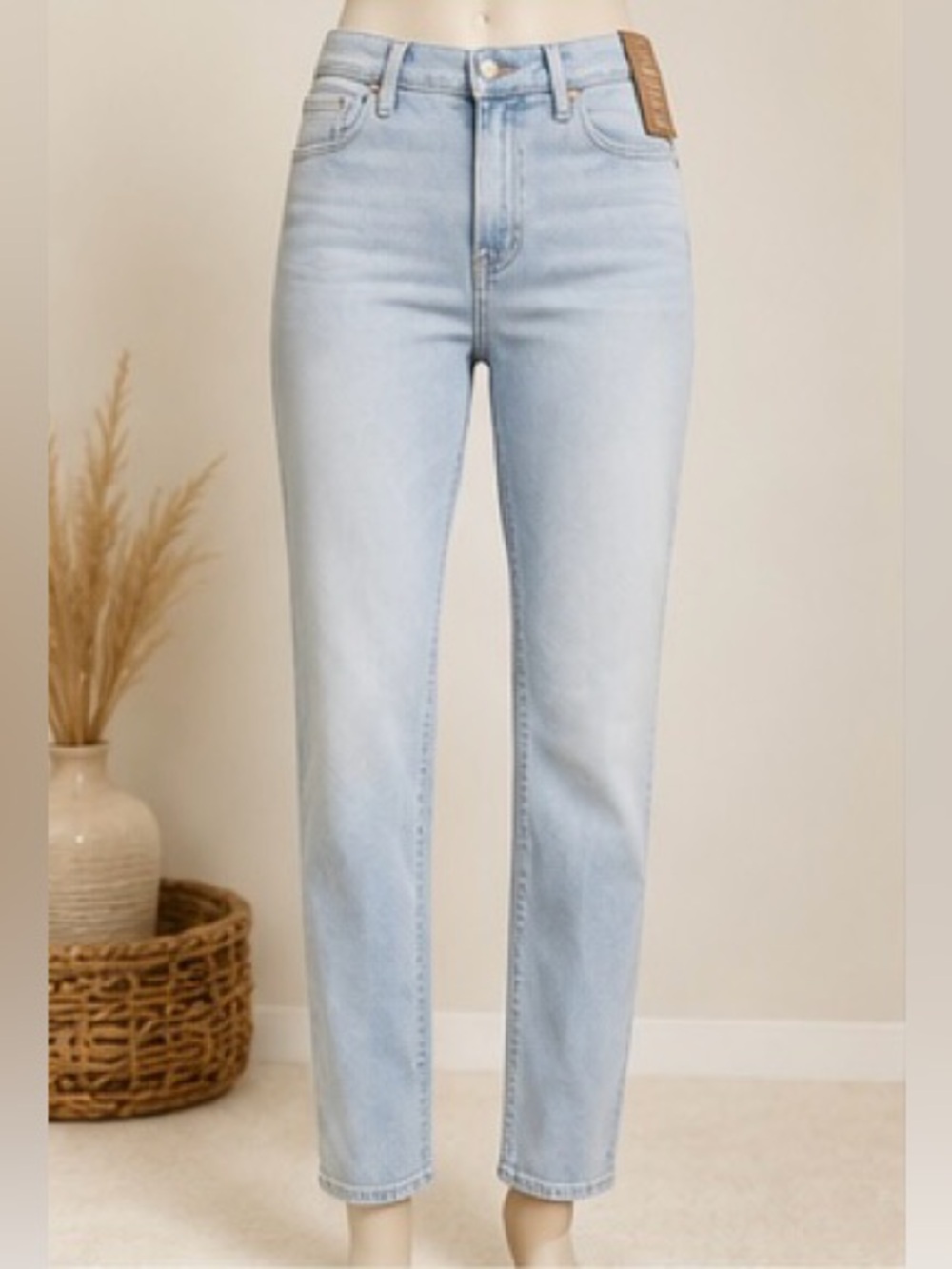 Madewell Perfect Vintage Jean Light Wash High Rise Size 27 NWT
